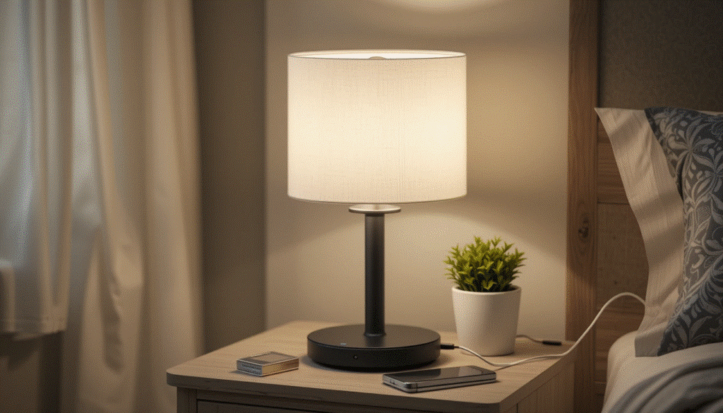 Bedside Touch Control Table Lamp
