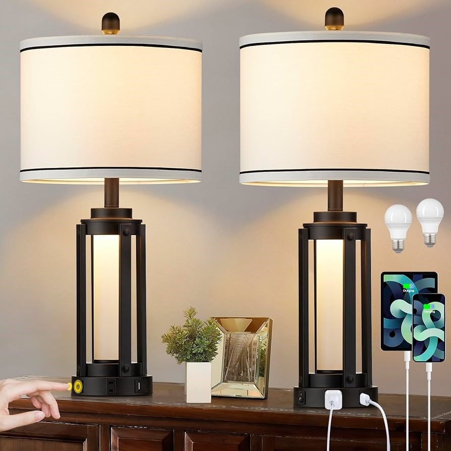 TOP 5 Best Bedside Lamps with USB Ports 2025